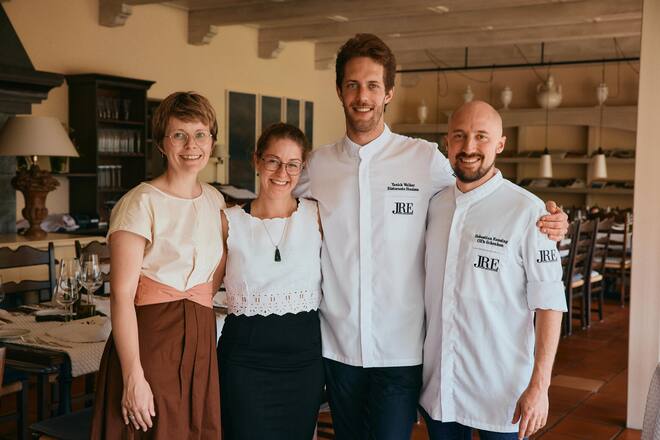 Eloa Geiser, Katharina Rensing, Yanick Walker, Sebastian Rensing