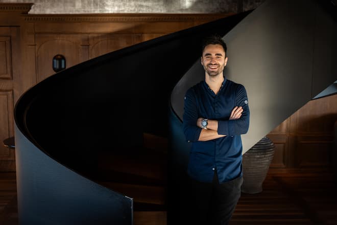 Und wo kehren Sie gerne ein, Silvio Germann? 21.12.2024, Freidorf TG, Mammerstsberg, Schnapp kocht mit bei Silvio Germann (photo by Rémy Steiner for Gault Millau)