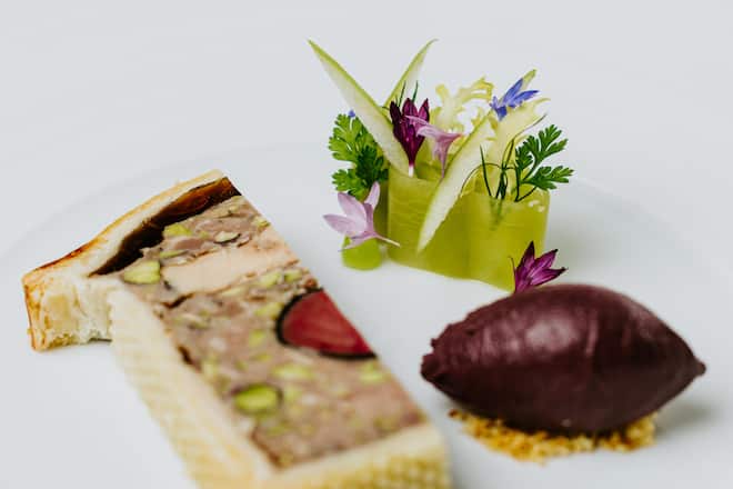 Pâté en croûte: Senf | Gurke | Grüner Apfel