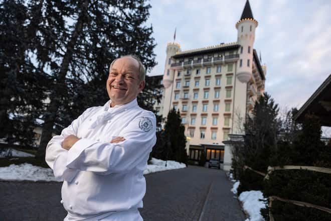 Franz Faeh: «Die Jungen können es besser!» Franz w. Faeh, Chef Palace Gstaad.
