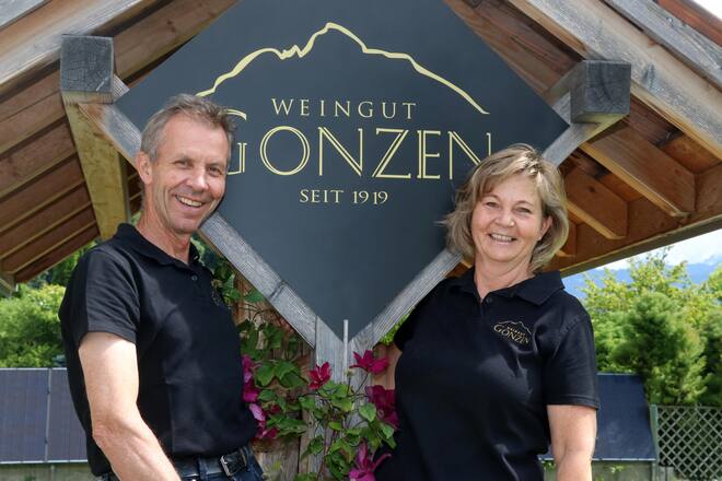 Anita und Stefan Hörner, Weingut Gonzen in Sargans, SG