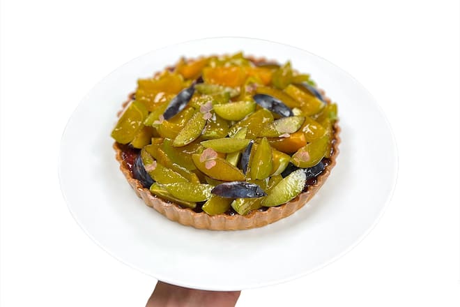 Tarte aux prunes Titouan Claudet
