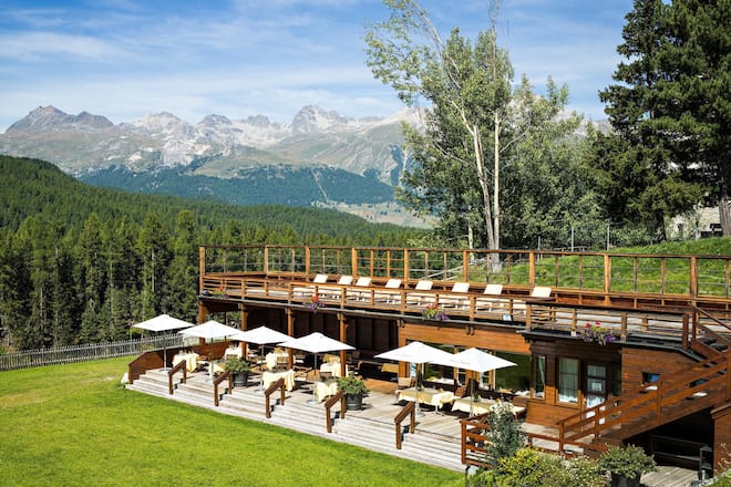 Le Pavillon, Grand Hotel Kronenhof Pontresina, GR.