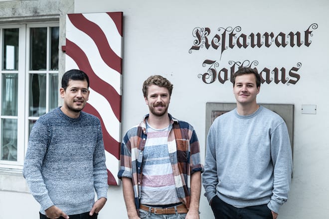 Pächter Dave Wälti, Vorgänger Adrian Müller, Koch Felix Anneler.