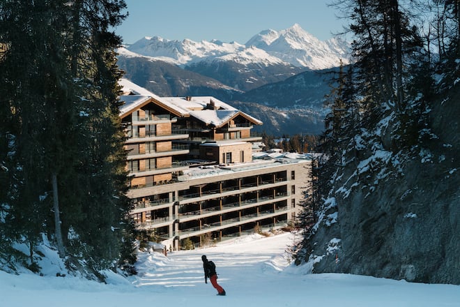 Six Senses Hotel, Ski-in Ski-out, Crans-Montana VS