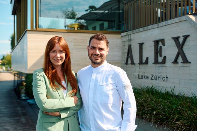 Alex Lake Zürich, Madeleine Löhner und Luigi de Gregorio