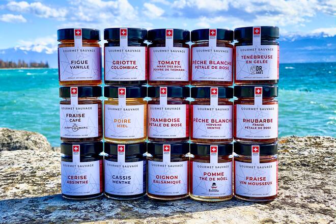 Gourmet Sauvage confitures bord de la Lausanne