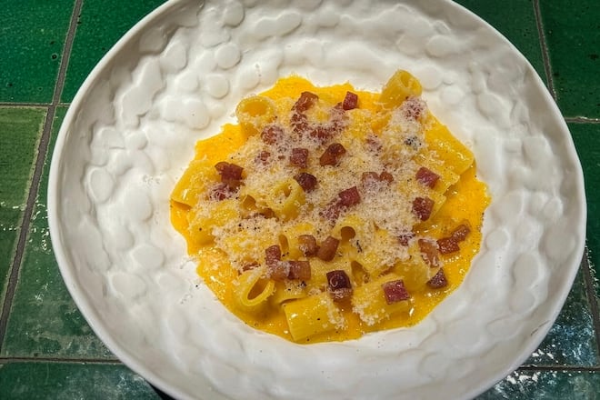 Pasta Carbonara Marco Ortolani