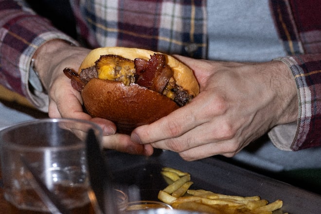 The Standard smash burgers