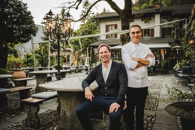 Ascona 2024: Da Enzo, Ponte Brolla: Sergio Andreatta, Andrea Cingari