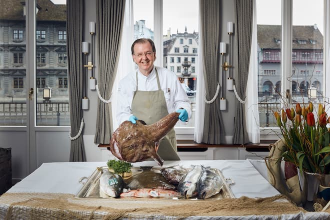 André Jaeger Meergetier «Storchen» Zürich