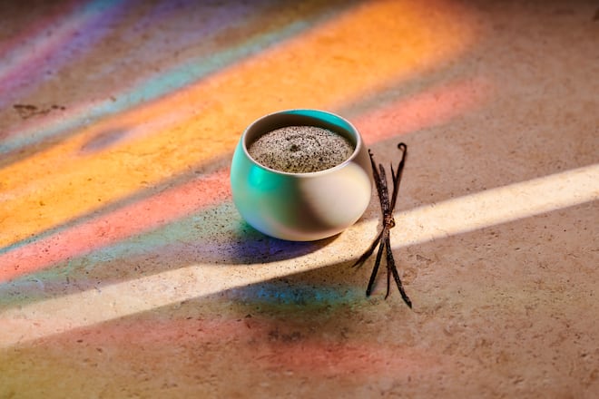 Riz au lait Othmane Khoris Pâtissier de l'année 2023 GaultMillau