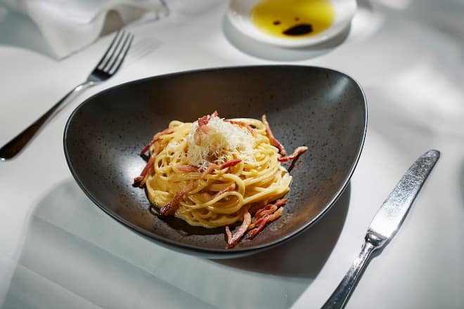 La vera Spaghetti alla Carbonara