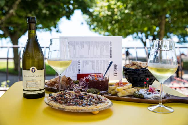 Les Jardins de la Confrérie Vevey ancien resto de Denis Martin