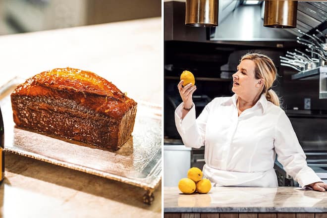 KRUG X LEMON Zitronenkuchen by Hélèn Darroze