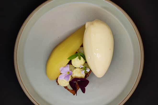 Rezept, Birnen, Brownie & Vanille, Thomas Messerli