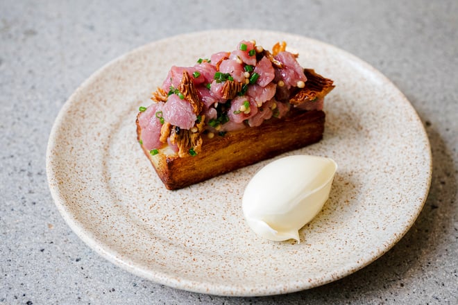 Tartare de veau Alba Farnos Vinals