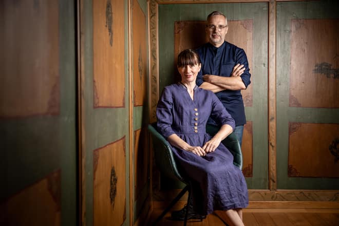 Dietmar Sawyere mit Frau Nicole