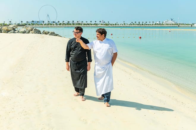 One&Only Starchefs in Traum Resorts 2022 Mauro Colagreco, Royal Mirage in Dubai, Vereinigte Arabische Emirate