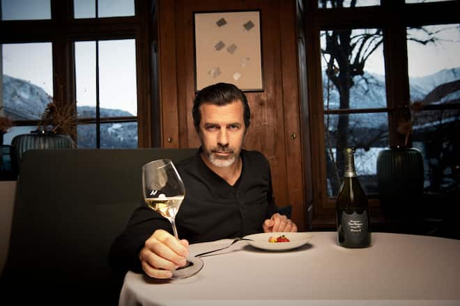 Andreas Caminada ist neuer Markenbotschafter von Dom Pérignon Mai 2021