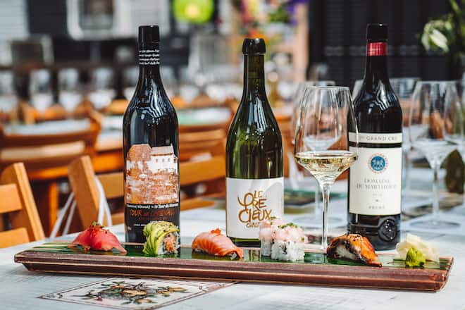 Chasselas und Sushi Vins Vaudois
