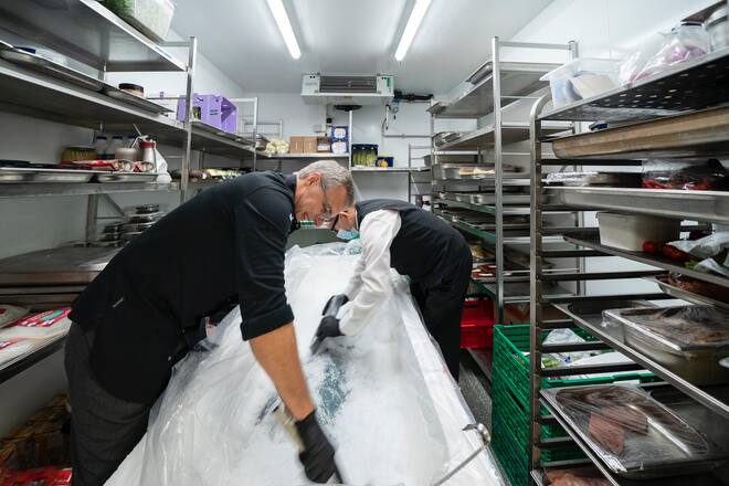 Tuna von Bianchi im The Chedi in Andermatt