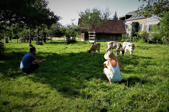 Erntedanke mit Rico Büttner und Miguel Ledesma auf dem Hof Wagenburg