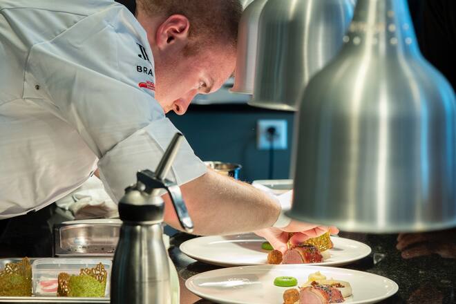 Cuisine des jeunes, Kochwettbewerb 2020, in Bern, Sieger Simon Grimbichler