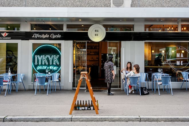 Iykyk Zurich Seefeld Naturweine und Food von Gaijin Chef Dan Shu