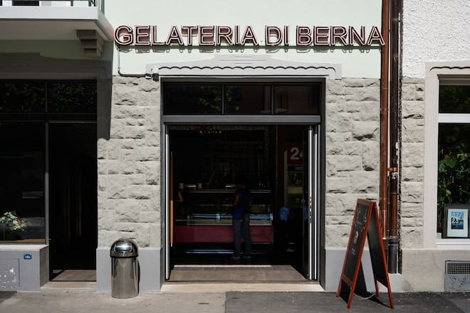 Gelateria di Berna beim Brupbacherplatz in Zürich