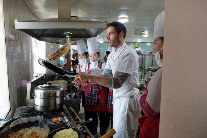Markus Arnold aus Steinhalle Bern in Nordkorea