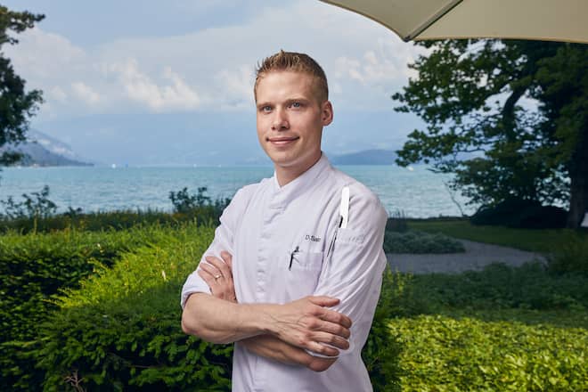 Dominik Sato, Koch Restaurant Seepark Thun, 03.07.2019, Foto Lucia Hunziker