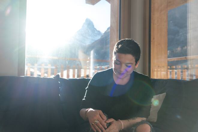 Gaia Bongiorno im Hotel Carina in Zermatt