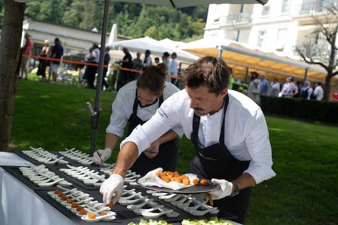 Gault Millau Garden Party 2021, Grand Tables de Suisse, Franck Reynaud