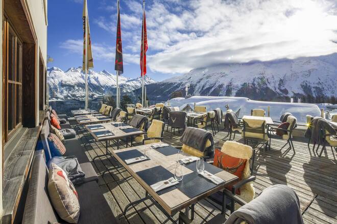 Che Cha St. Moritz Terrasse