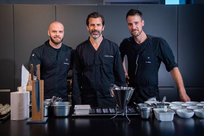 HUBLOT Art Of Fusion Night with Andreas Caminada, Yannick Alleno 2019