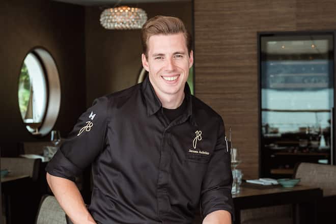 Jeroen Tamme Achtien, Küchenchef Restaurant Sens, Vitznauerhof Vitznau