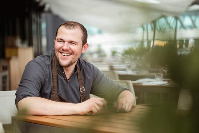 Küchenchef Pascal Steffen, Restaurant Roots, Basel - 8. August 2018 - Copyright Olivia Pulver