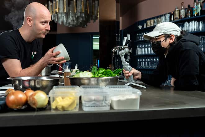 Kässpätzle Live Koch Show Rosi Markus Stöckle