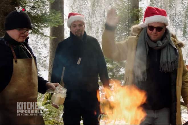 Kitchen Impossible Weihnachts Special Tim Mälzer beim Hexer vom Entlebuch Stefan Wiesner