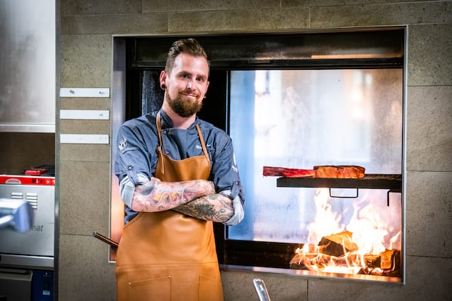 Lunch auf dem Bürgenstock 2021: Manuel Zünd, Oak-Grill, Bürgenstock