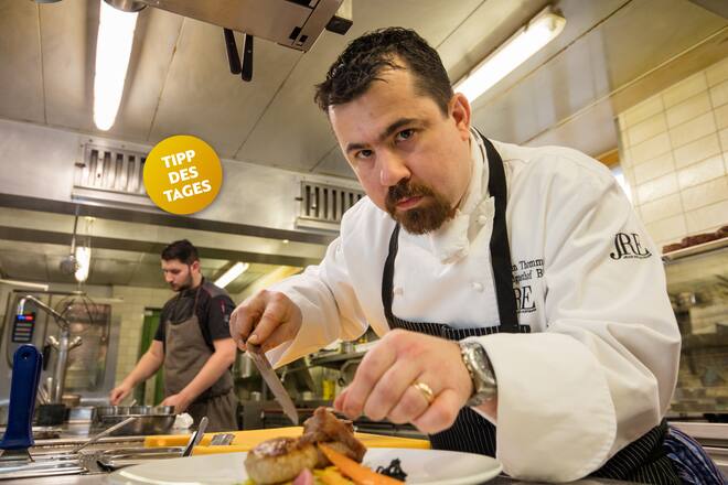 Martin Thommen in der Küche