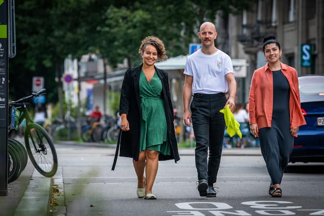 AlDente 2021: Markus Stöckle, Zizi Hattab, Elif Oskan