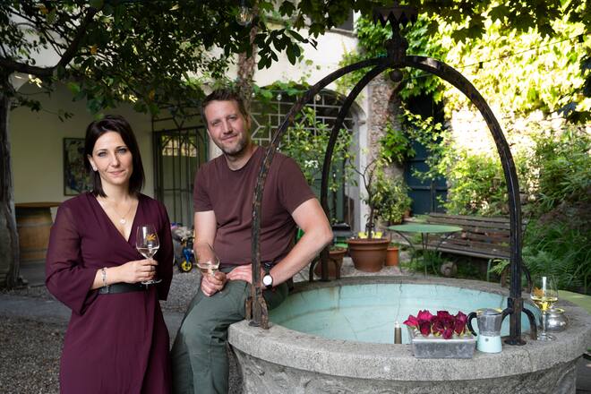 Jonas Huber und seine Sara