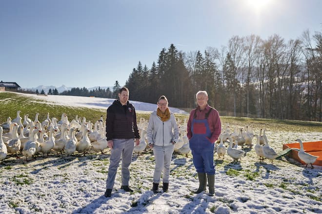 Patrick Germann Bären Schwarzenburg bei Gänse Ueli