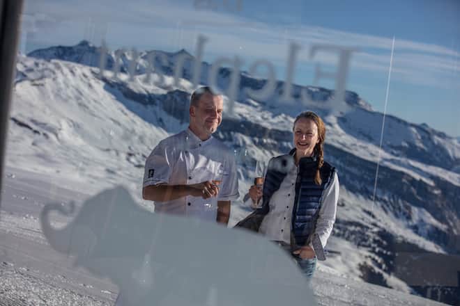 Sascha Meyer (Küchenchef) Yvonne Marx (Betriebsleiterin)