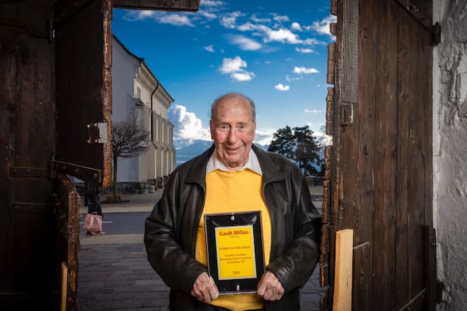 Winzer Ikone Henri Cruchon Dezember 2022