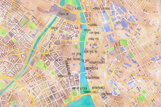 City Guide Kreis 1 Zürich