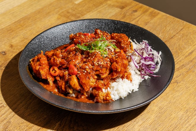 Gaijin Fried Chicken Zürich Burger