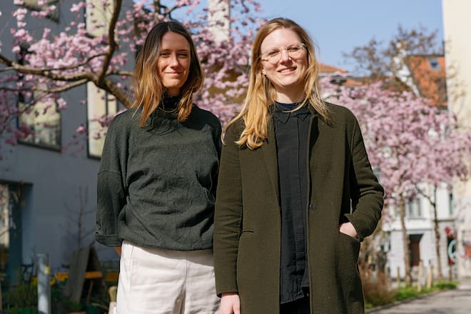 Stephanie Cuérel und Sophia Goedecke von Harubaru Copy Club